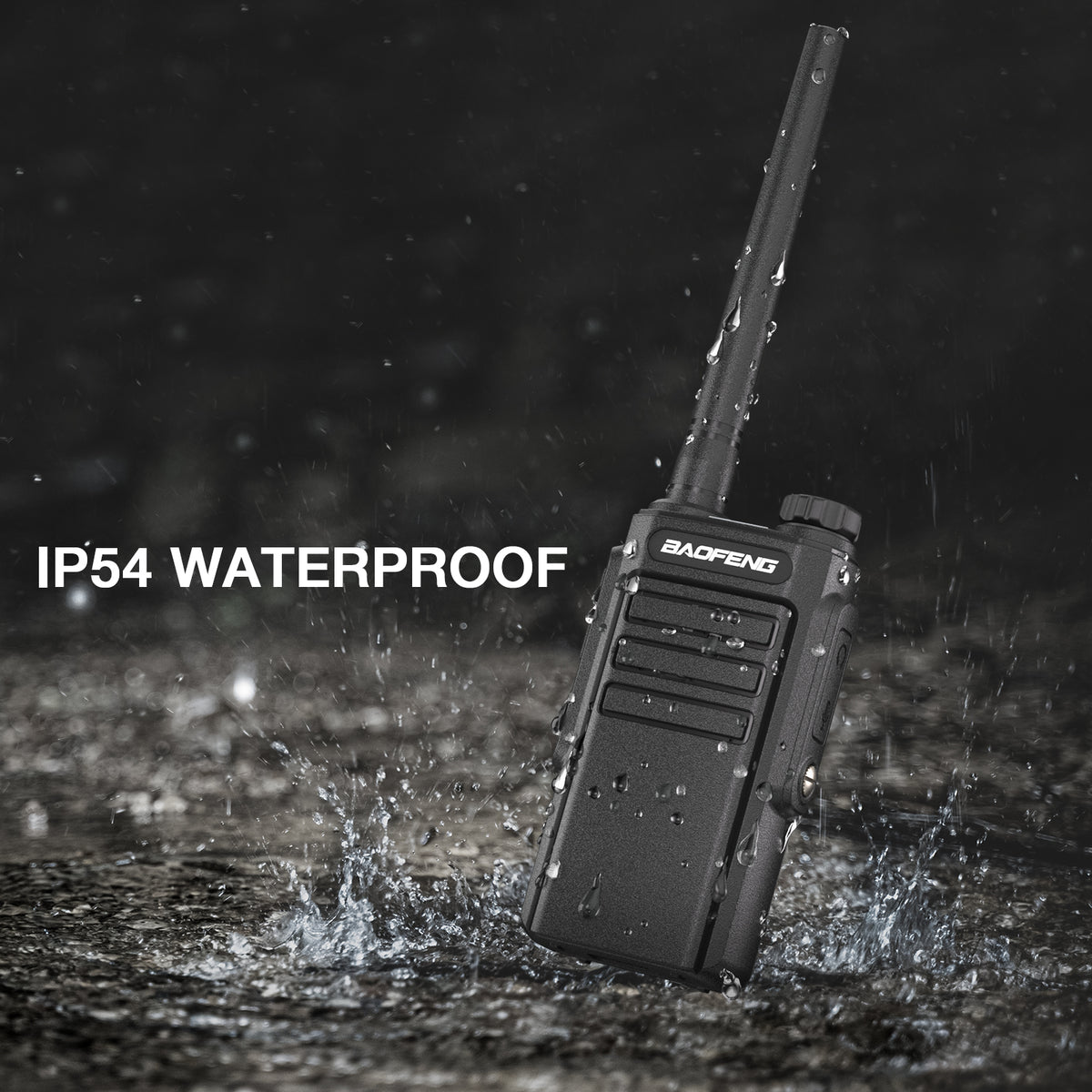 Baofeng MP31 GMRS Radio [1 Pair] 2W IP54 Waterproof USB-C VOX–  Radioddity