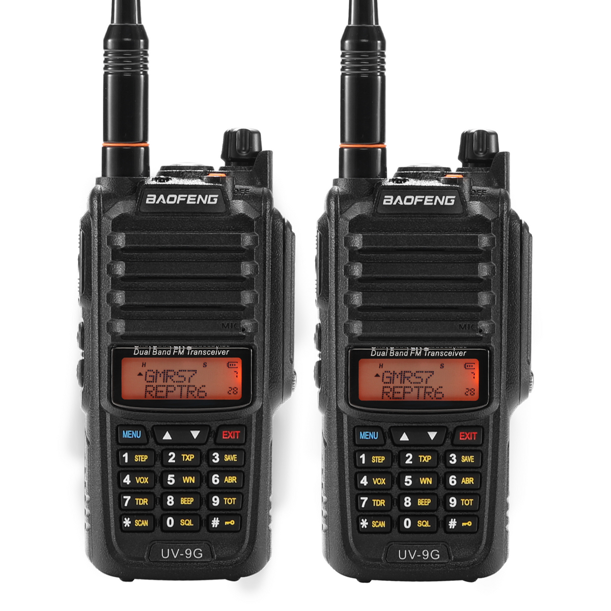 BAOFENG UV-9G GMRS IP67 Waterproof Radio - Baofeng