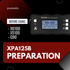 Xiegu X6100 HF Transceiver, 10W Full Mode SDR-radio stöder BT med 4  LCD-skärm