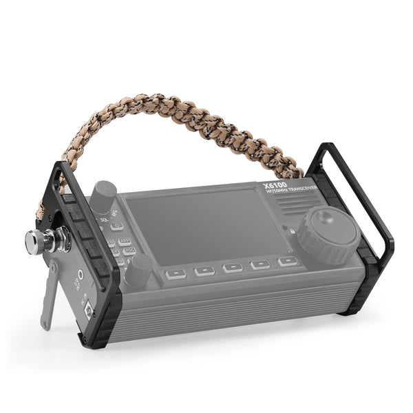 Radioddity X6100-H1 Protection Bracket | Screen Protector | Braiding Rope  Handle | for Xiegu X6100