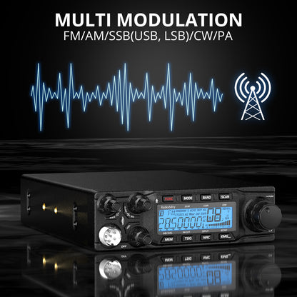 MULTIMODULATIONFM/AM/SSB(USB,LSB)/CW/PA