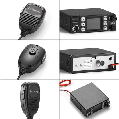 Radioddity CB-606 / CB-606 Pro CB Radio | 4W | AM/FM/PA | 2.2’’ LCD Display | Instant Channel 9/19 | NB/ASQ/SQ | 40 Channels