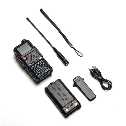 Baofeng UV-5RM Plus | Multi-Band | Airband | 10W | NOAA | 2500mAh Battery | USB-C Charging | Chirp Compatible - Radioddity