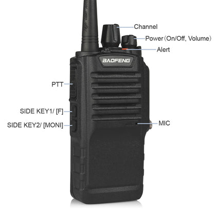 Baofeng BF-9700 | UHF | 7W/5W/1W | Waterproof | Noise Reduction | 1800mAh - Radioddity