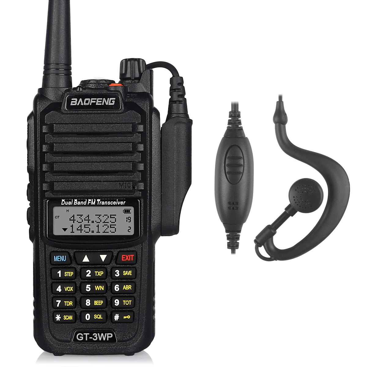 Baofeng GT-3WP Two Way Radio [10 Packs] + Programming Cable [DISCONTINUED] - Radioddity