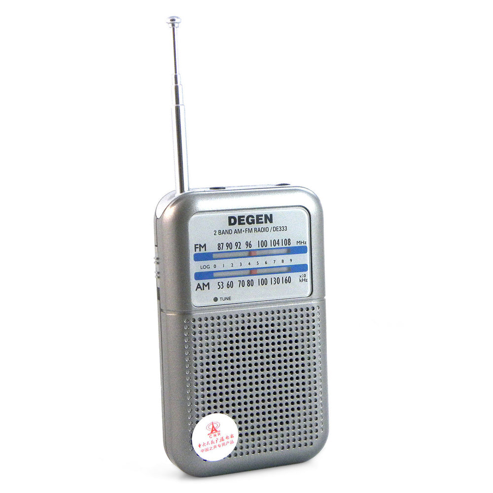 DEGEN DE333 Mini AM FM 2 Band Radio [DISCONTINUED] - Radioddity