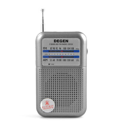 DEGEN DE333 Mini AM FM 2 Band Radio [DISCONTINUED] - Radioddity