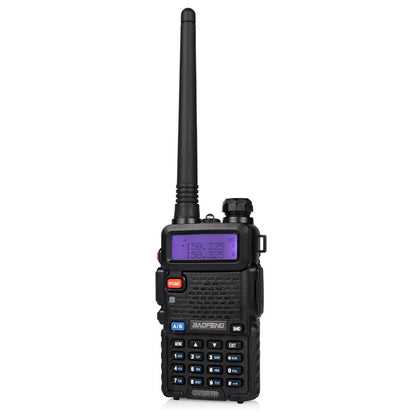 Baofeng UV-5RTP | Dual Band | 8W/4W/1W | Tri-power Two Way Radio | w/ Cable & Speaker - Radioddity