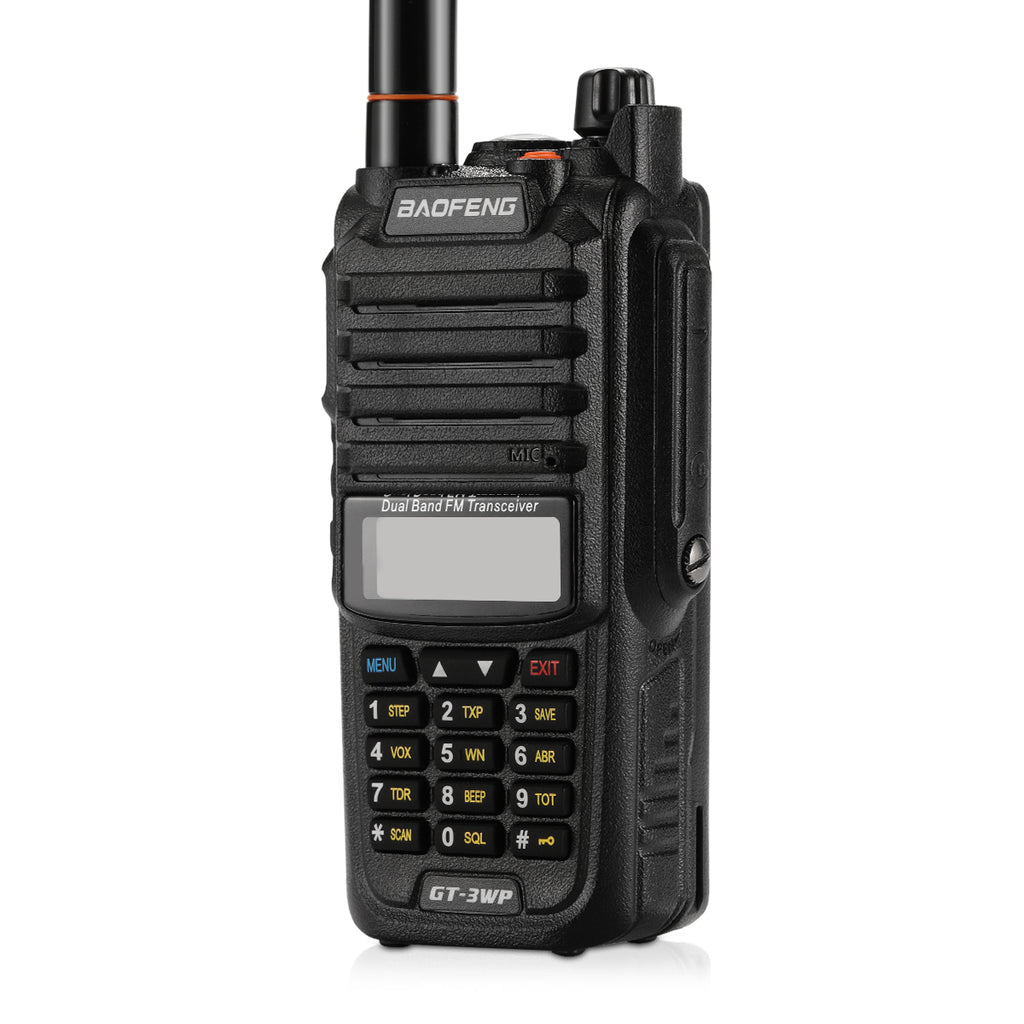 Baofeng GT-3WP [5 Packs] | 5/3/1W | IP67 Waterproof– Radioddity