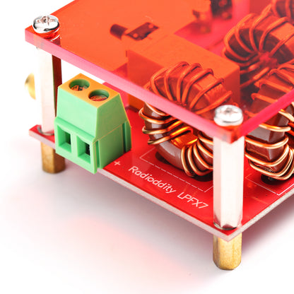 Radioddity LPFX7 Low Pass Filter | 10M 15M 20M 40M 80M | 7th Order Design [DISCONTINUED] - Radioddity