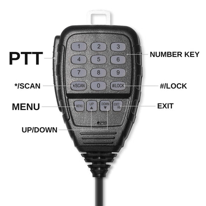 Radioddity DB25-G GMRS Mobile Radio | 25W | Quad Watch | UHF VHF Scanning | Repeater Capable - Radioddity