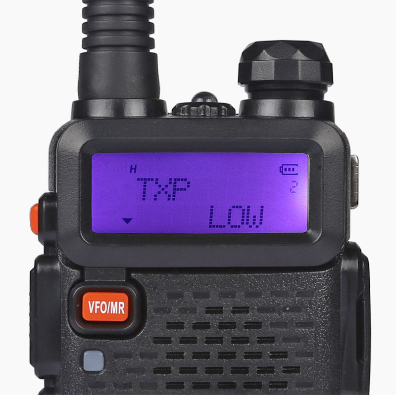 Baofeng UV-5RTP | Dual Band | 8W/4W/1W | Cable & Speaker & Extra Antenna [DISCONTINUED] - Radioddity