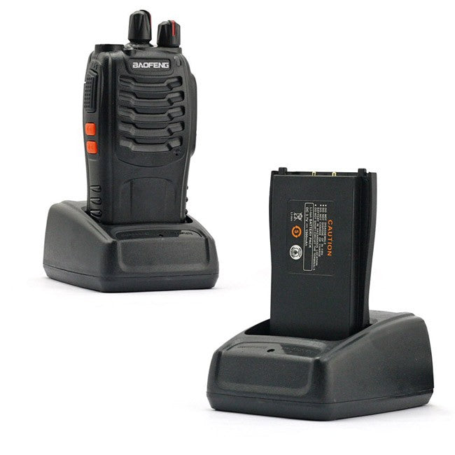 BF-888S UHF Walkie Talkie Transceiver 5W Handheld Two-way Ham Radio