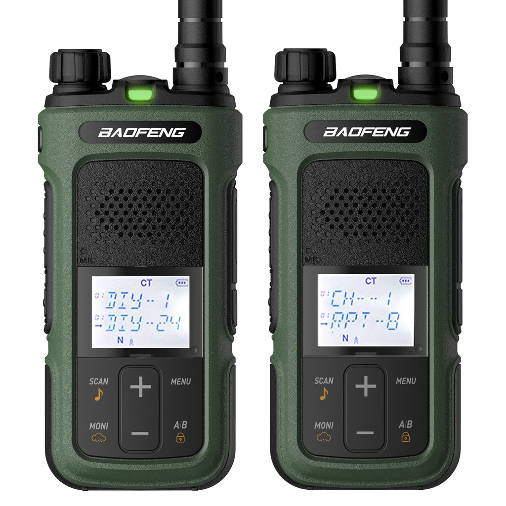 Baofeng G11S 5W GMRS Radio UHF VHF Receiver Repeater Capable NOAA–  Radioddity