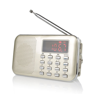 Raddy RF760 Radio de banda ancha de onda corta, radio multibanda