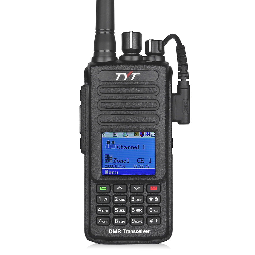 TYT MD-390G Waterproof UHF DMR + GPS+ Remote Speaker [DISCONTINUED] - Radioddity