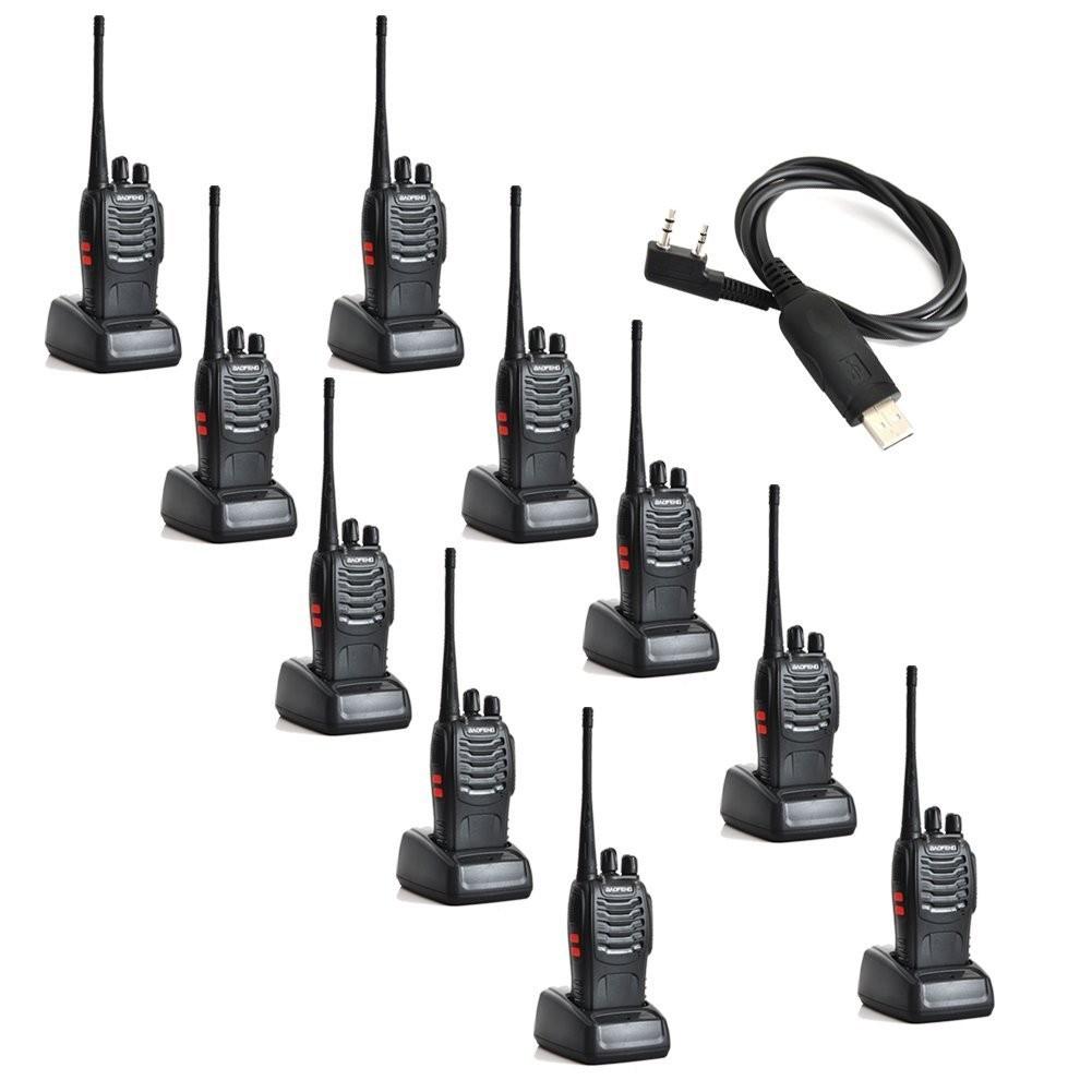 Baofeng BF-888S [10 Pack Cable]– Radioddity