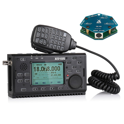 Xiegu X5105 OUTDOOR VERSION HF TRANSCEIVER | V3.0 with CE-19 - Radioddity