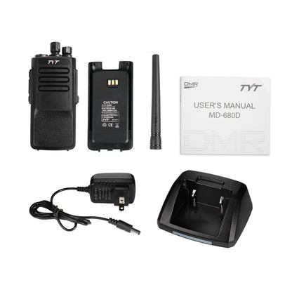 TYT MD-680D UHF DMR [LED Active View] [DISCONTINUED] - Radioddity