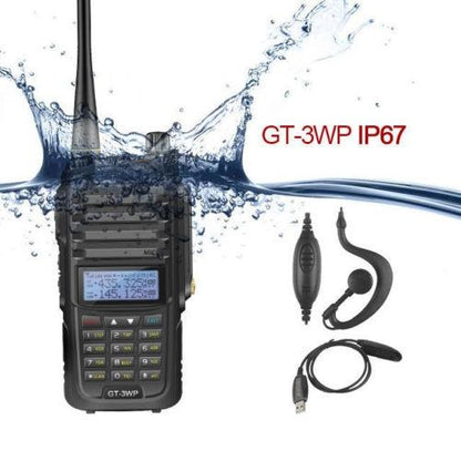 Baofeng GT-3WP Two Way Radio [10 Packs] + Programming Cable [DISCONTINUED] - Radioddity