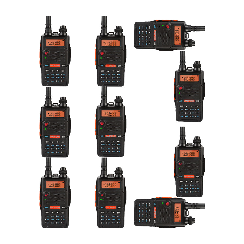 Baofeng x Radioddity UV-5R EX | Dual Band | 5W | FM Radio | VOX | Chirp - Radioddity