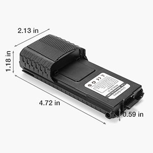 Set] UV-5R 5W Dual Band Radio [Baofeng] + 3800mAh extended battery