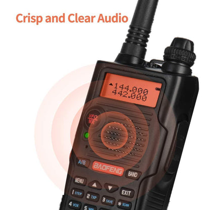 Baofeng x Radioddity UV-5R EX | Dual Band | 5W | FM Radio | VOX | Chirp - Radioddity