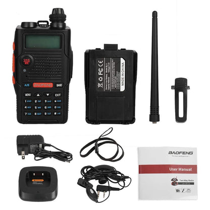 Baofeng x Radioddity UV-5R EX | Dual Band | 5W | FM Radio | VOX | Chirp - Radioddity